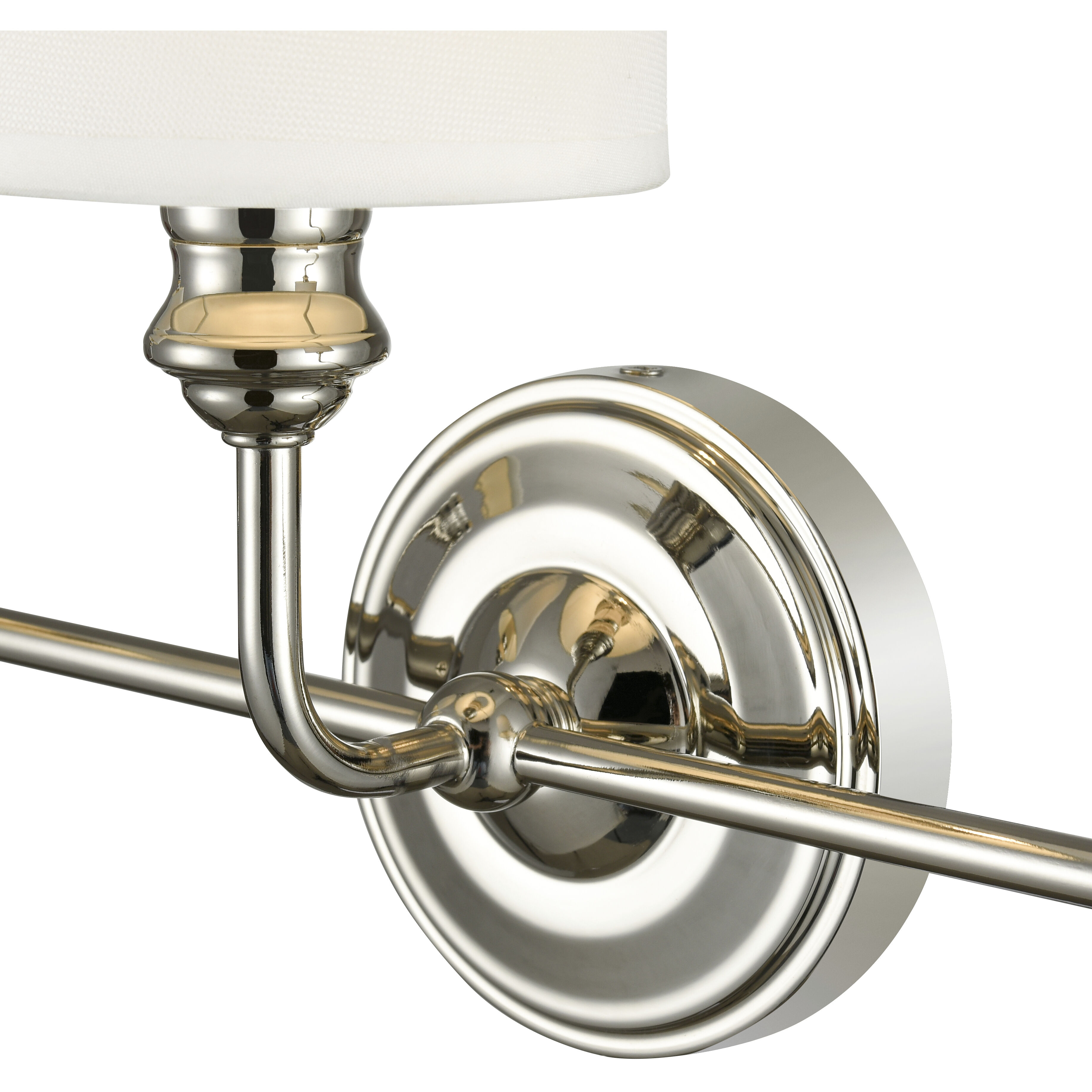 Leena 3 Light 22 inch Polished Nickel Bathroom Vanity Light Wall Light